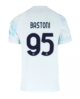 Inter Milan Alessandro Bastoni #95 Maglia Gara Trasferta Repliche 2025-26 Maniche Corte Inter Milan Alessandro Bastoni #95 Maglia Gara Trasferta Repliche 2025-26 Maniche Corte